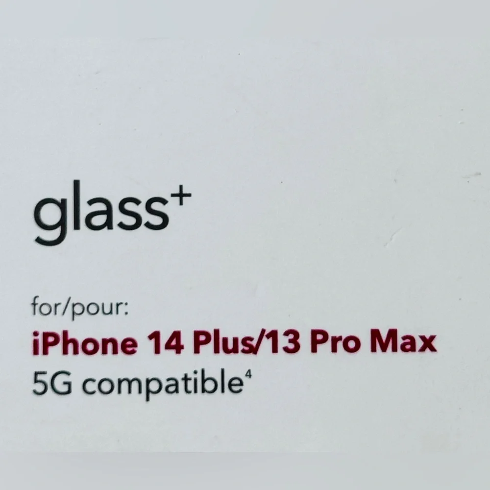 InvisibleShield Glass+ Screen Protector for iPhone 14 Plus/13 Pro Max - Clear